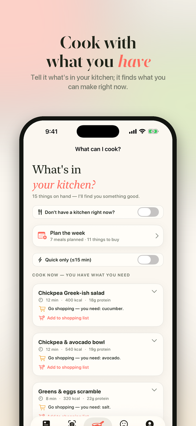 Screens from the App Store listing